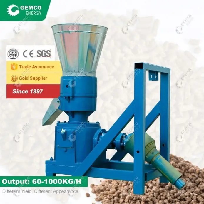 Strong Technical Supported Cheap Flat Die Diesel Electric PTO Animal Poultry Cow Small Feed Mill for Making Processing Chicken