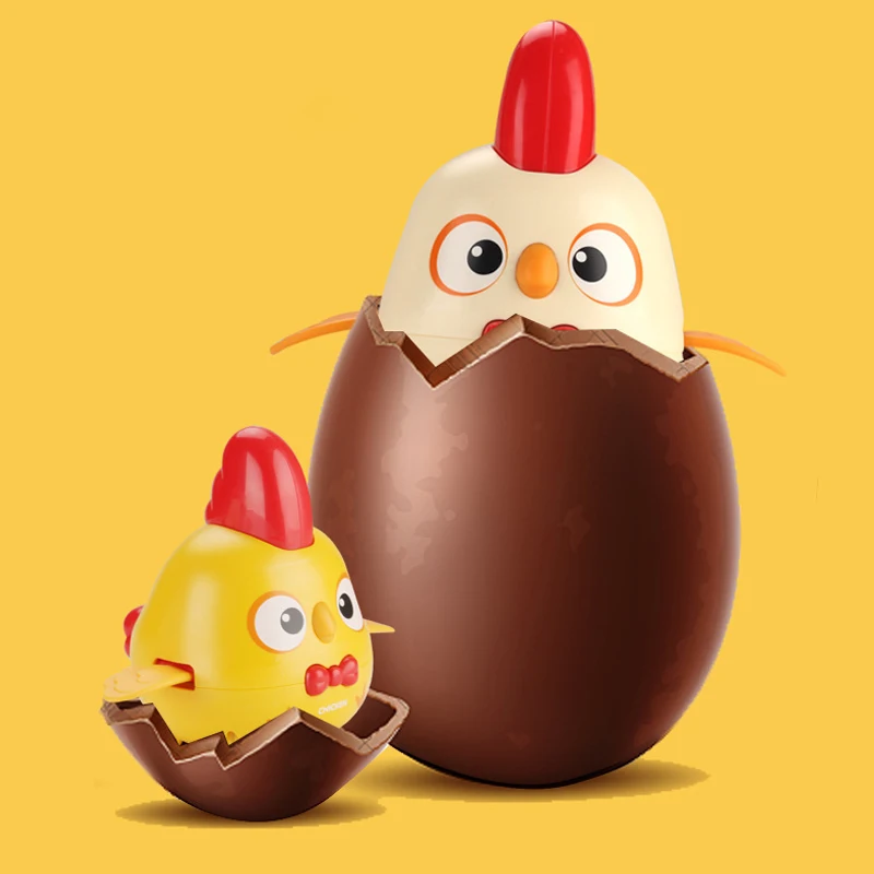 New arrival Product Baby Cartoon Animal Dancing Rotating Sliding Electric Universal Chicken Toys for kids