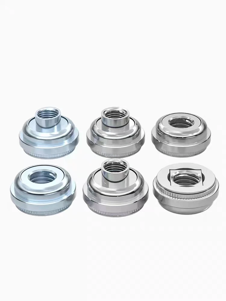 LAS LAC LA4 ALA AC AS A4  stainless steel locking or non locking thread Floating self clinching Floating Nuts For Sheet Metal
