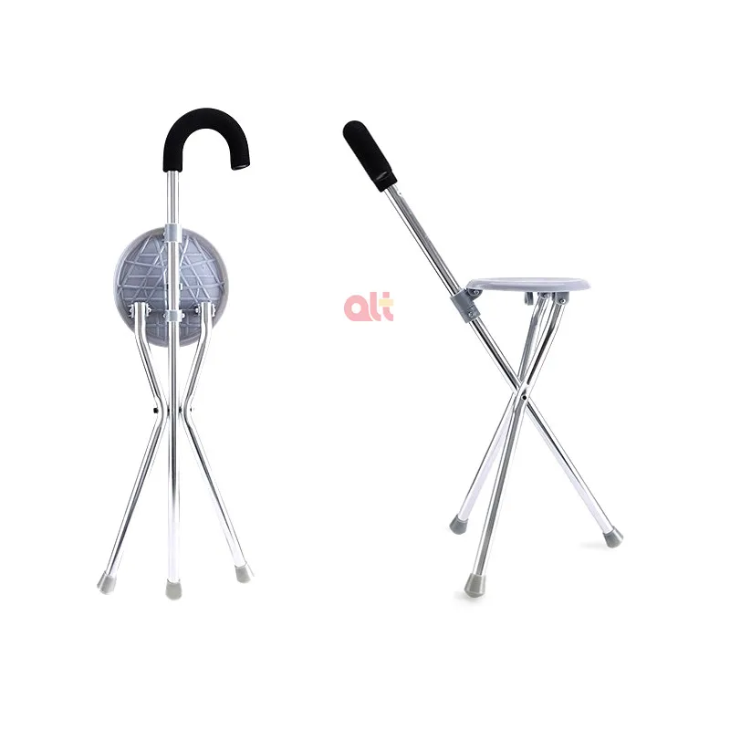 foldable walking sticks chair cheap price multifunction canes and walking sticks seat for elderly