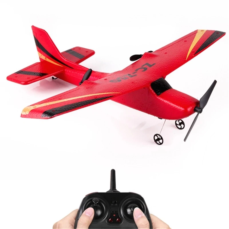 2 4G 2CH 340mm размах крыльев EPP RC планер самолет RTF хорошие модели игрушки для детей играть весело бросать крылья маленький радиоуправляемый Z50