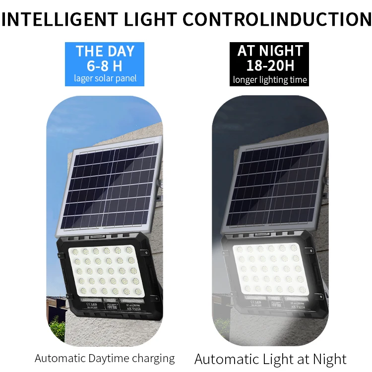 30W LED Solar Security Flood Light LED IP65 Outdoor Floodlight 6 Volt Solar LED Street Light for Outdoor in Smart Cities