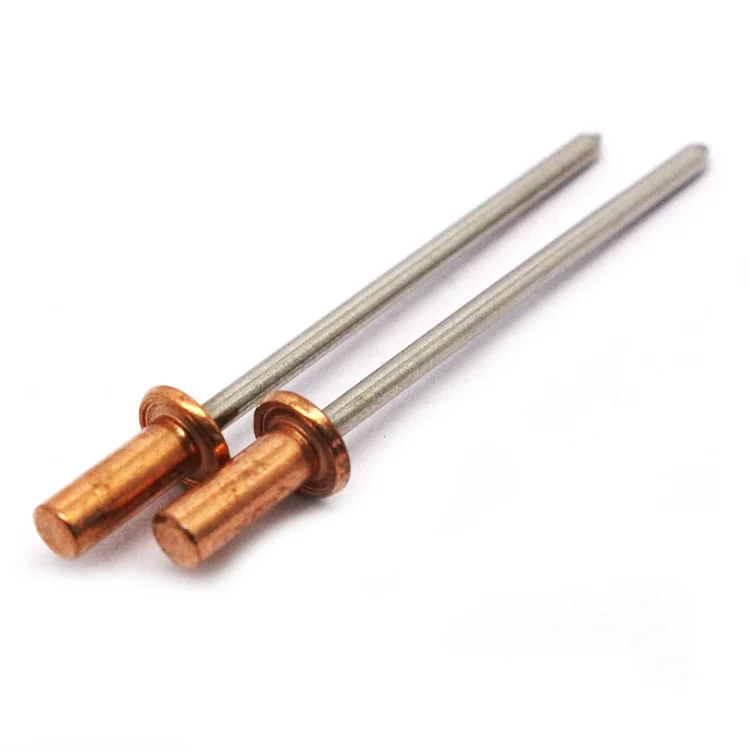 
Different Types Of Stainless Steel Brass Solid Rivet Din 7337 Aluminum Blind POP Rivet 