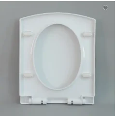 UK style one button and quick release pp square toilet seat