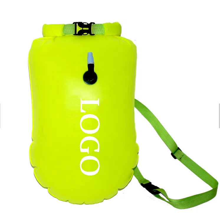 Плавающий поплавок с заводским логотипом, низкий минимальный заказ, объем 10 л, 20 л, хорошо Видимый, складной, для улицы, безопасный, плавающий, для океана, надувной мешок