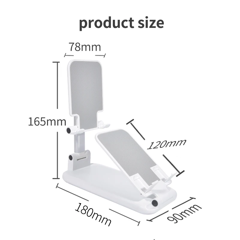 XSR multi-function phone Double bracket Telescopic folding portable tablet phone holder Mobile phone desktop support