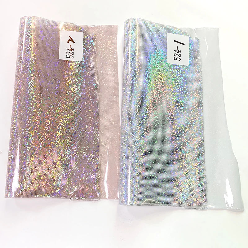 Thickness 0.3mm Laser fine dot pattern TPU Film For making Makeup bags and coasters and toys TPU film