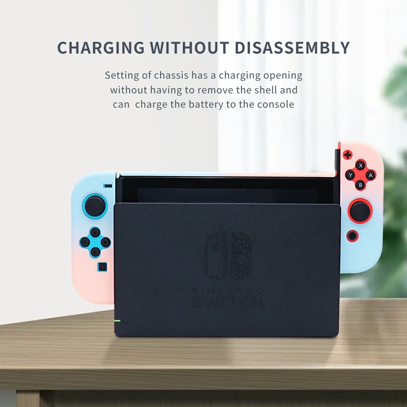 Аксессуары для игрового контроллера на заказ прозрачный защитный чехол Nintendo Switch