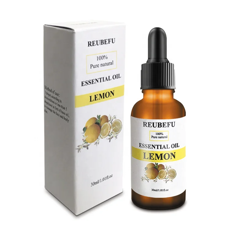 Wholesale Massage Oil Diffuser Organic Natural Pure Natural Pure Aromatherapy Box Lemongrass Aroma Diffuser Lemon Essential Oil