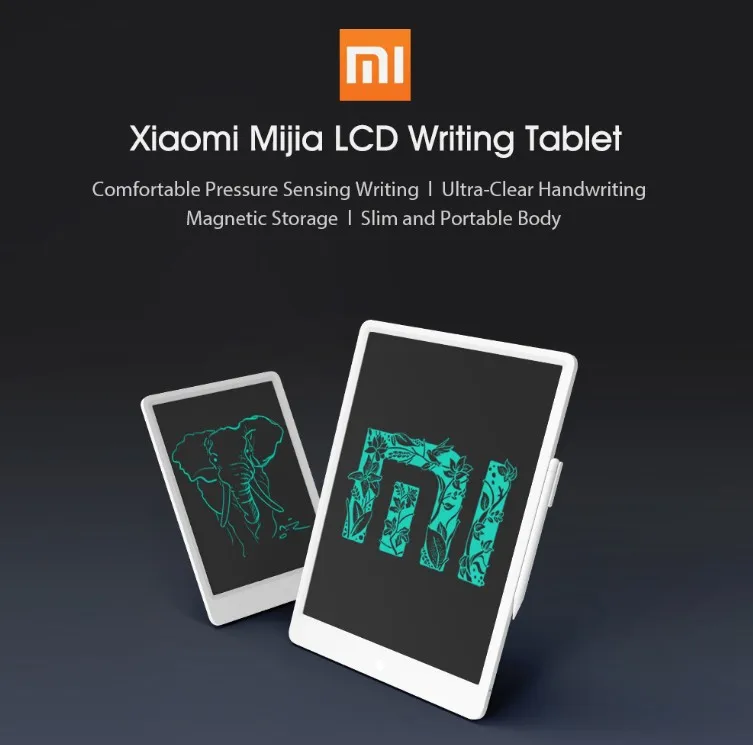  Xiaomi Mijia ЖК письменном таблетки с ручка цифровым рисунком для рукописного ввода графической информации Pad сообщение графика доска 13 5