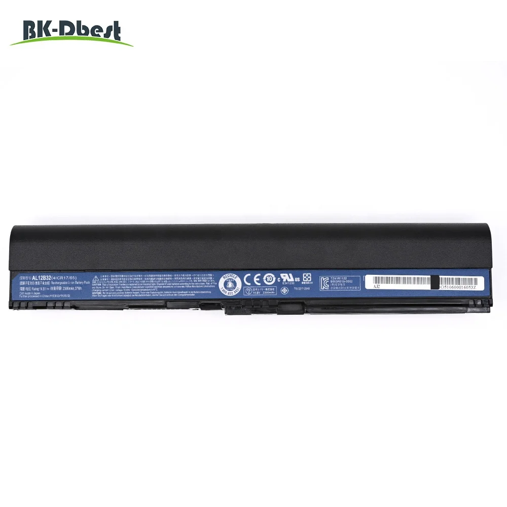 37Wh laptop battery AL12B32 for Acer laptop battery For Acer Aspire one 756 travelmate B113-M