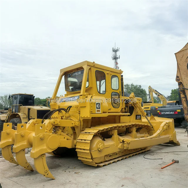 High Quality Used CAT D7G Bulldozer Original Engine Shanghai Crawler Bulldozer Pump Bearing Second-Hand Japan Earthmoving