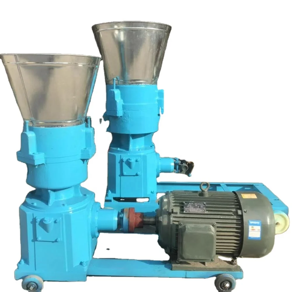 Farm fish ponds are hot sellers Chicken duck pig and cattle livestock feed machine Poultry feed pellet making machine