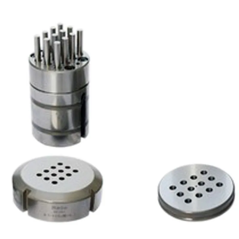 thin and thick turret punch press cluster tools for multi holes punched