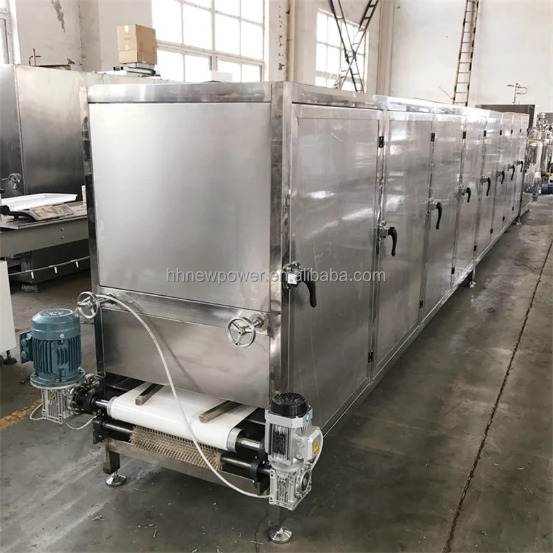 M150 Automatic vitamin pectin gelatin agar candy making machine starch-less jelly gummy production line