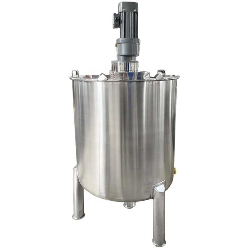 Customized jacket electric heating mixing tank Chemical ink stainless steel 200L mixing tank