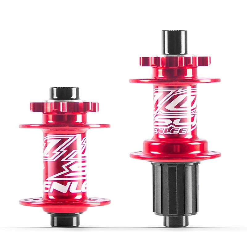 ENLEE Front 9x100mm Sealed Bearing Bicycle Wheel Rim Hub ENLEE 6 Pawls 32H QR MTB Bike Hub