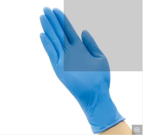 100 Box Wholesale Manufacturers Coated Cheap Prices Blue Examination Disposable Black Nitrile Gloves Medical Powder Free