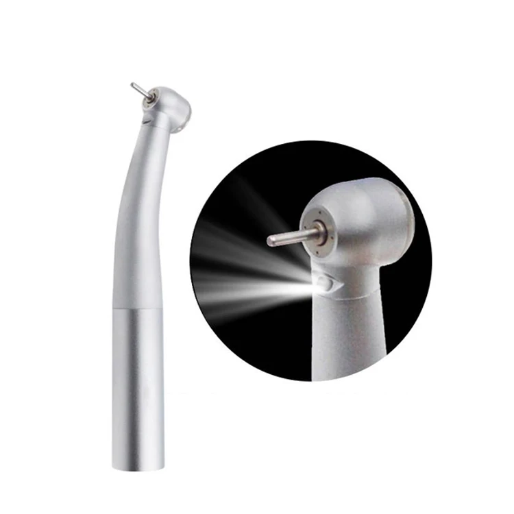 Factory wholesale Dental LED Handpiece High Speed Turbine Handpiece With LED Light