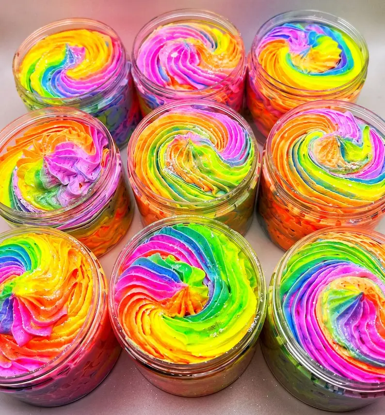 Новинка от Drivworld макияж искусственное взбитое мыло неоновые различные ароматы увлажняющий отбеливающий лосьон для тела с частной этикеткой