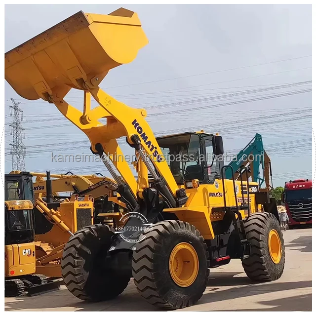 Used Japanese Komatsu WA380-6 wheel loader WA380-5 WA380-3, tractors 4x4 with loader WA380 mini loaders Komatsu WA600 price low