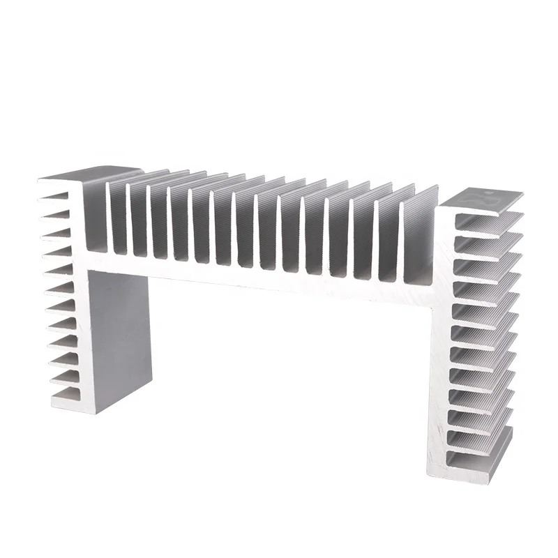 aluminium heatsink 6063 t5 customized aluminium profile heatsink for radiator cooling system