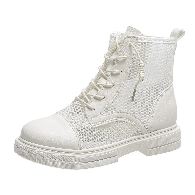 Популярные модные римские ботинки на платформе, женские кожаные ботинки, разноцветные зимние модные женские ботинки