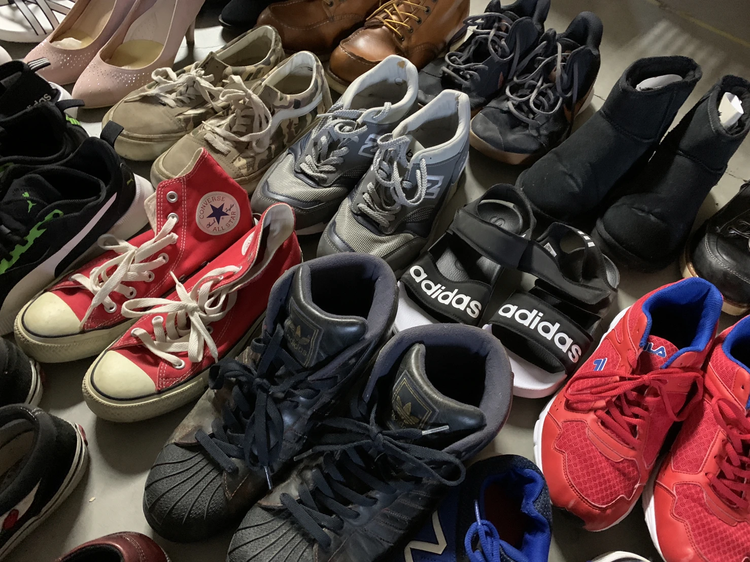 High quality Japanese branded second hand used shoes in bales