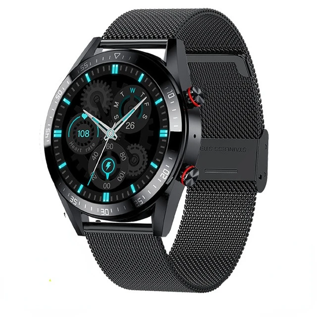 Wearable Devices AMOLED Display Smart Watch Men BT Call Smartwatch Full Touch 4G Memory TWS Music Fitness Tracker Smartwatch