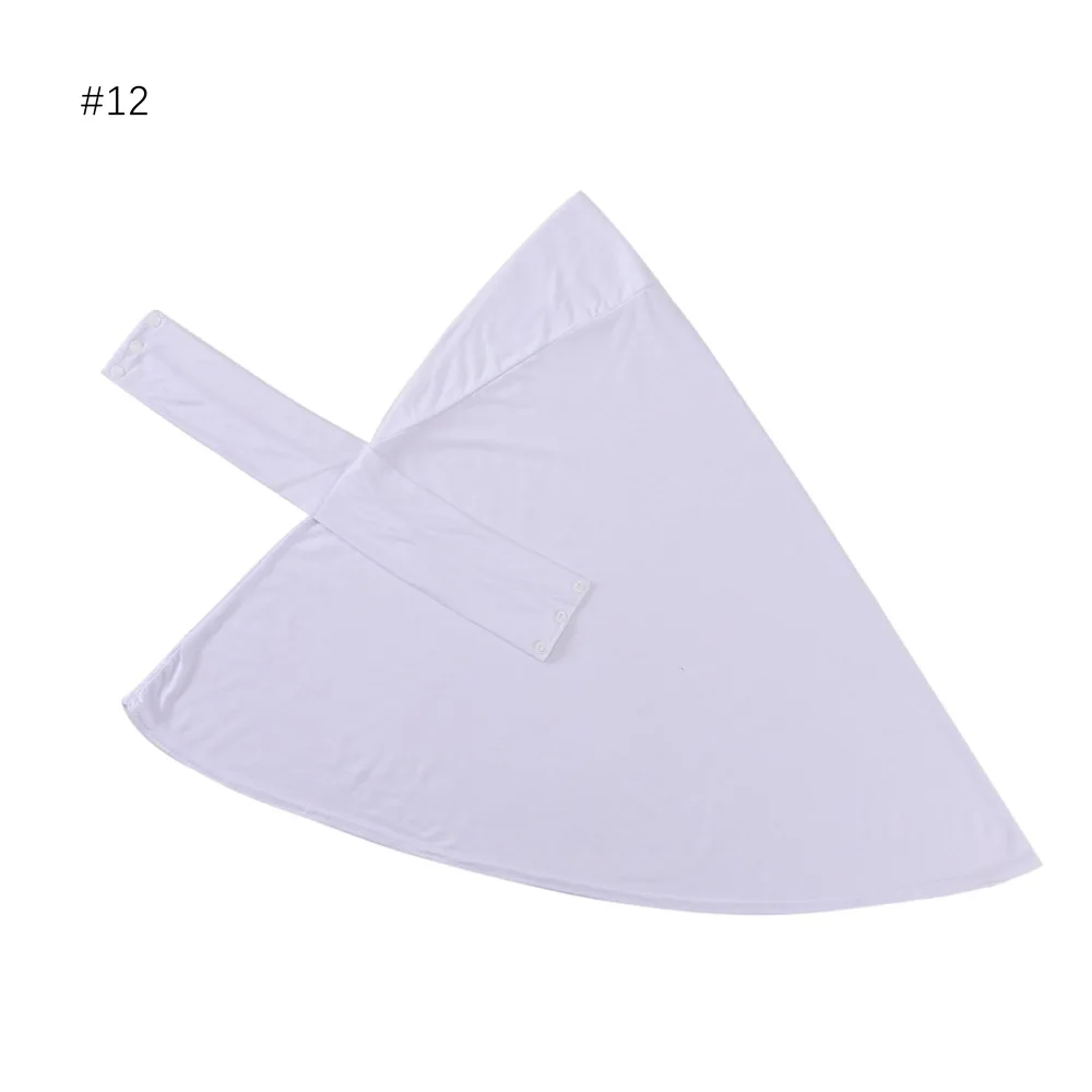 2022  High Quality Newest Design Scarf  Muslim Elastic Tie Back Button Modal Cotton Jersey Hijab For Women Summer Shawls