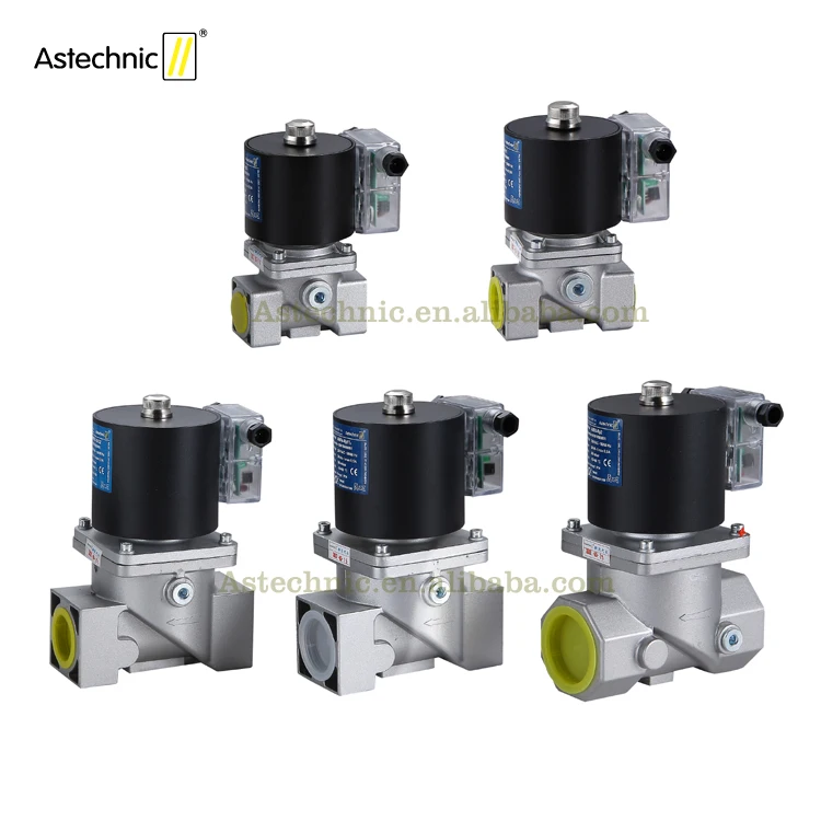 Pipeline accessories Gas equipment isolation and shut-off solenoid valve 12-24-220V