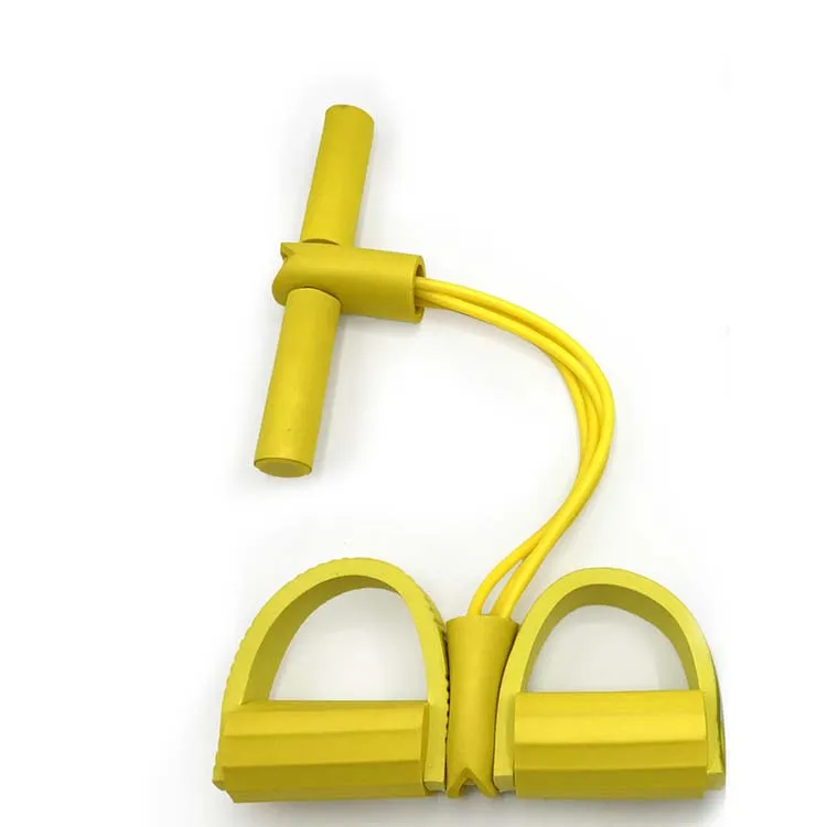 
fitness equipment exercise stretching rope four-tube resistance bands pull rope 