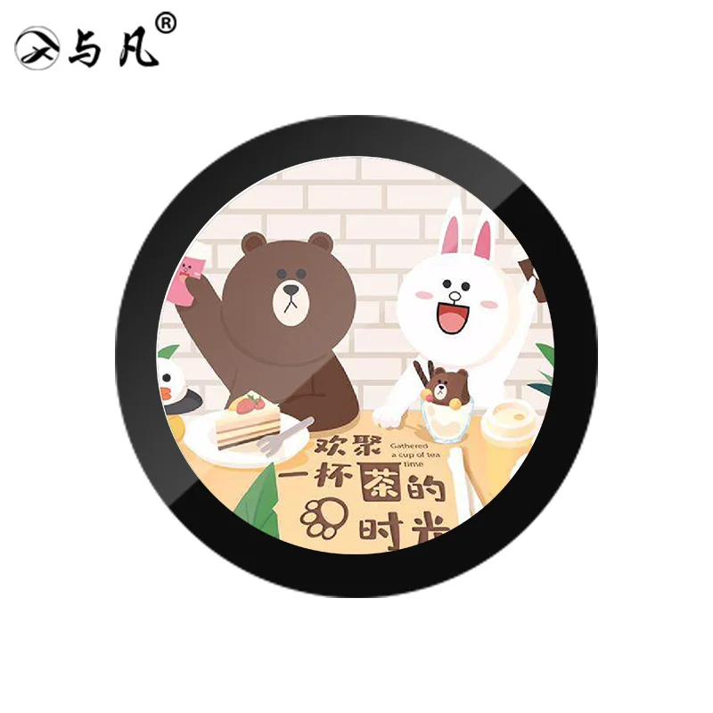 Yufan Customized Logo Glass Gobo Lens For  Gobo Projector Light