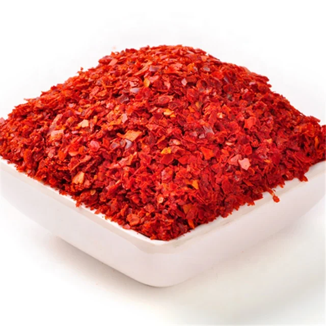 Halal certified and Free Sudan Red Hot Chili Crushed bulk Packing