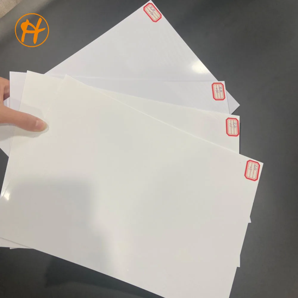 Белый матовый ПВХ жесткий пластиковый лист рулон для рекламы и печати дисплей