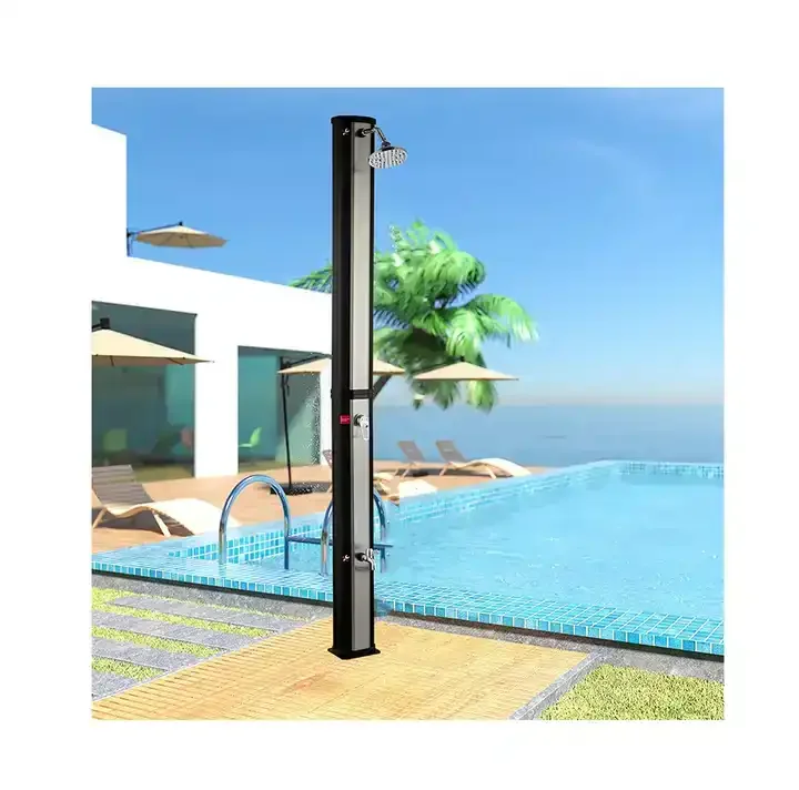 35L Octagonal PVC outside outdoor Solar Shower for swimming pool and garden