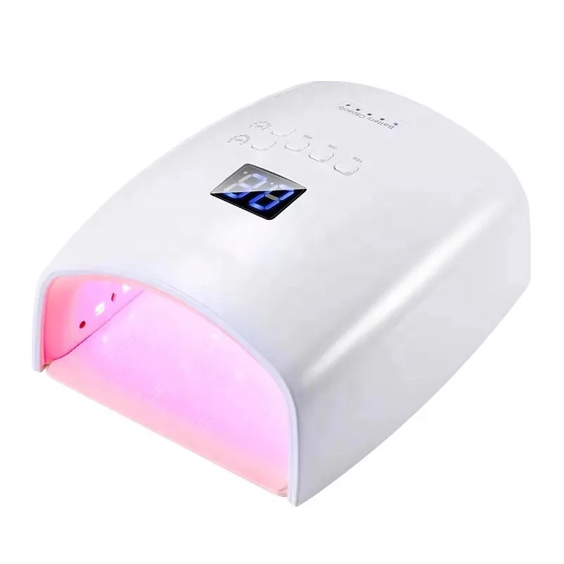 Wholesale Manicure Pedicure Gel Light 7800mAh Portable 48W Uv 30PCS Cheap Led Nail Lamp For Nail PolishHands on the lights