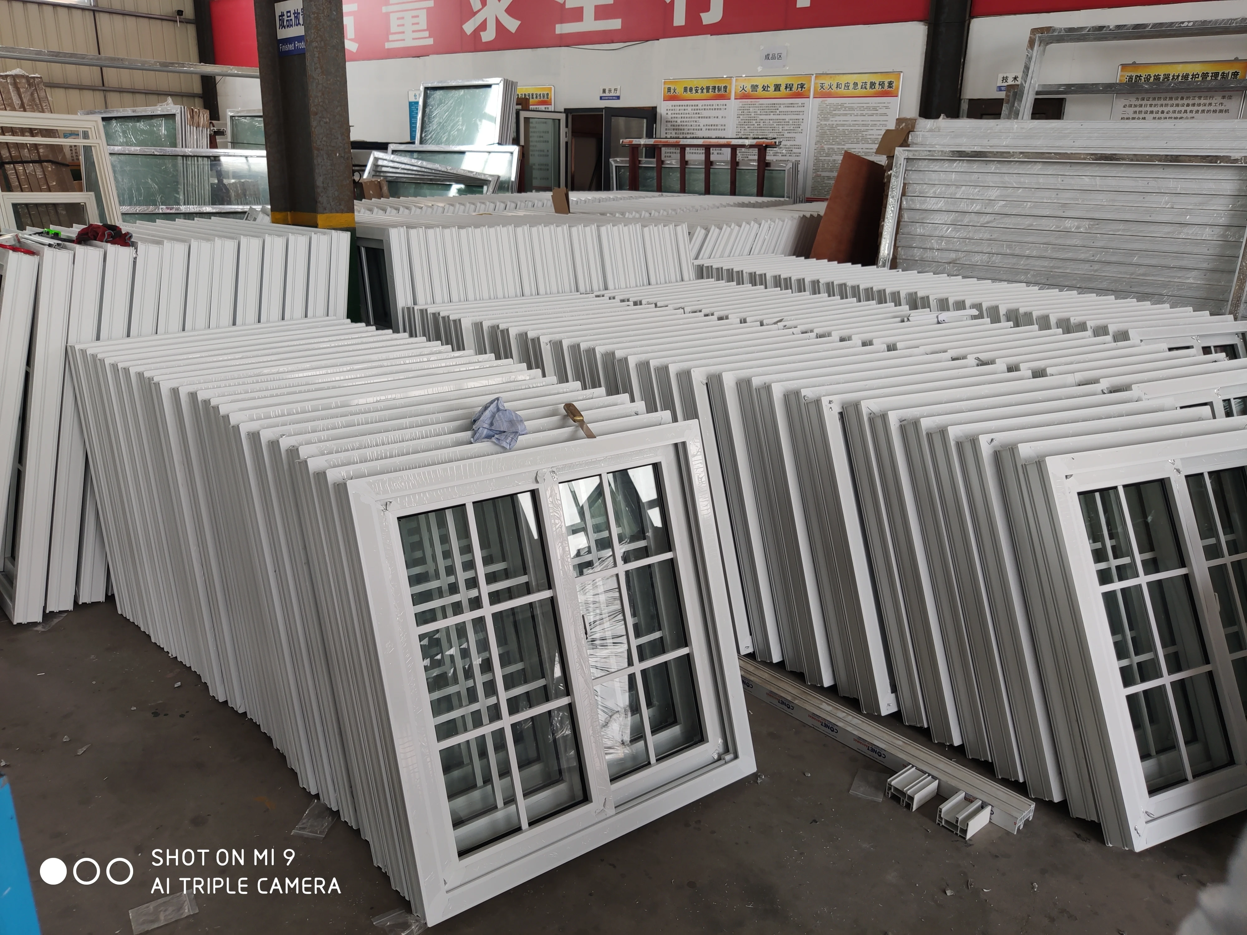 Ghana Grill Design PVC Sliding Windows With double tempered glass