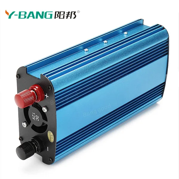 Home Use Mini Car Power Inverter 500W/1000W/1500W/2000W 12V 24V Dc to Ac 110V 220V With usb ports LCD display
