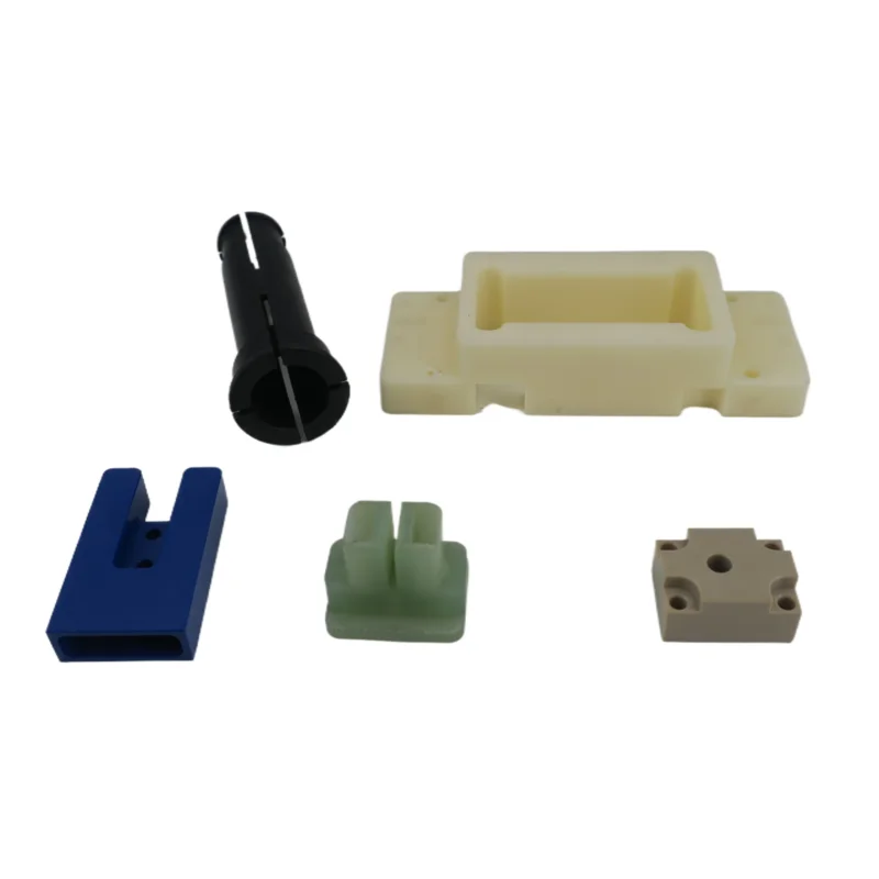 High Precision Delrin POM PEEK Nylon Parts CNC Machining CNC Turning Parts for Testing Equipment