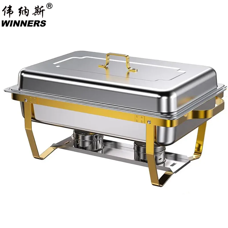 WINNERS chaffing dish rectangle buffet food warmer serving chafing dishes for party