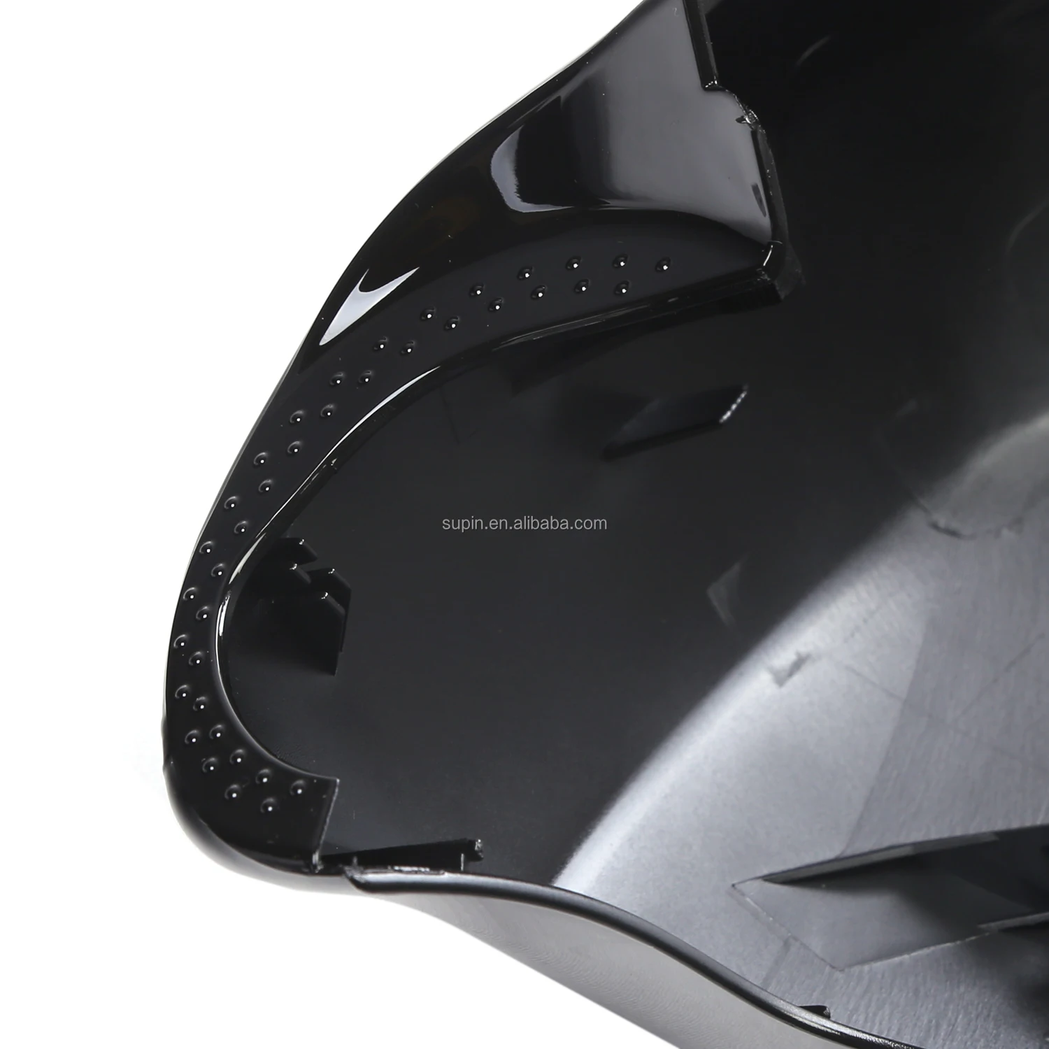 Крышка для боковых зеркал ABS глянцевая черная совместимая с 2008-2011 BMW E90 E91 335i 328i LCI