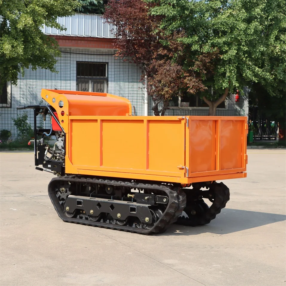 hydraulc dumper crawler type forest log transport tractor