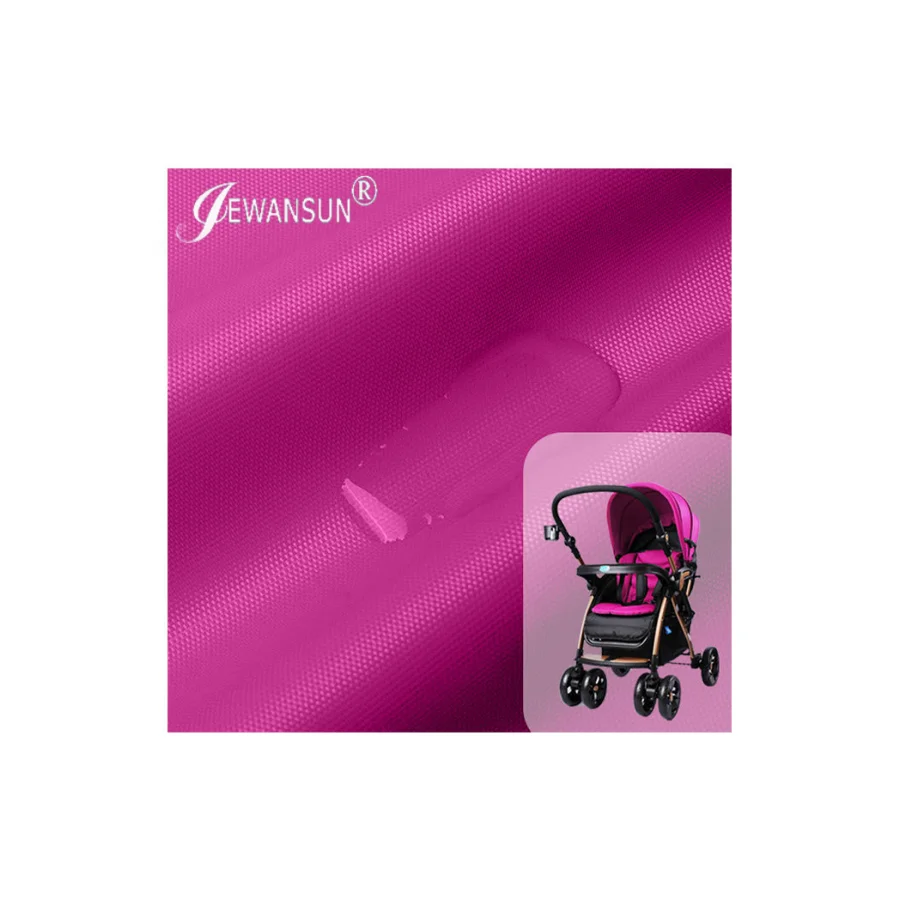 Wholesale Waterproof Stroller and Crib Fabric Durable 300D Oxford 420D Polyester for Babies