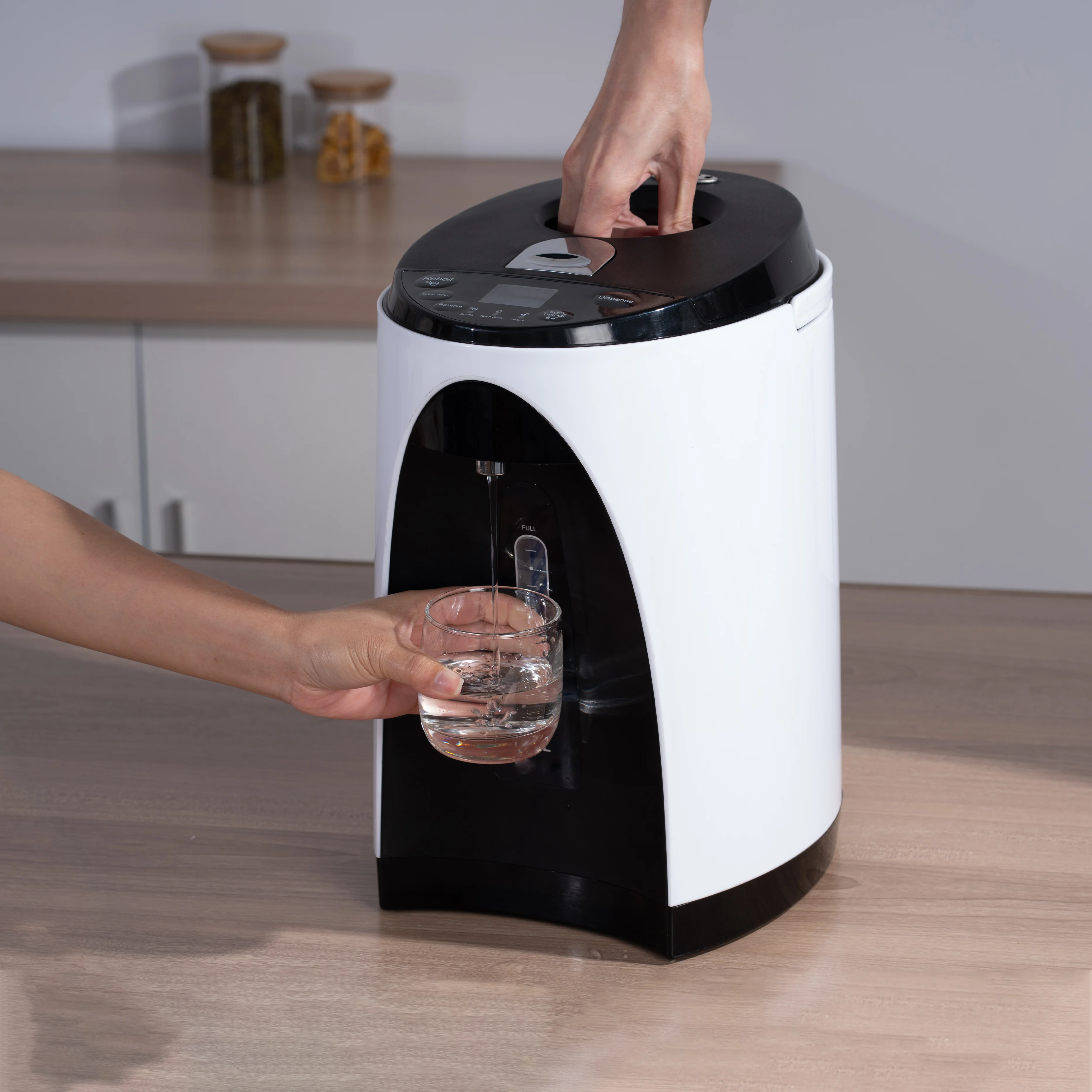 New Household LED  Display Thermo Pot Electric Kettles Variable Temperature Selection Automatic Thermo Electric Air Pot