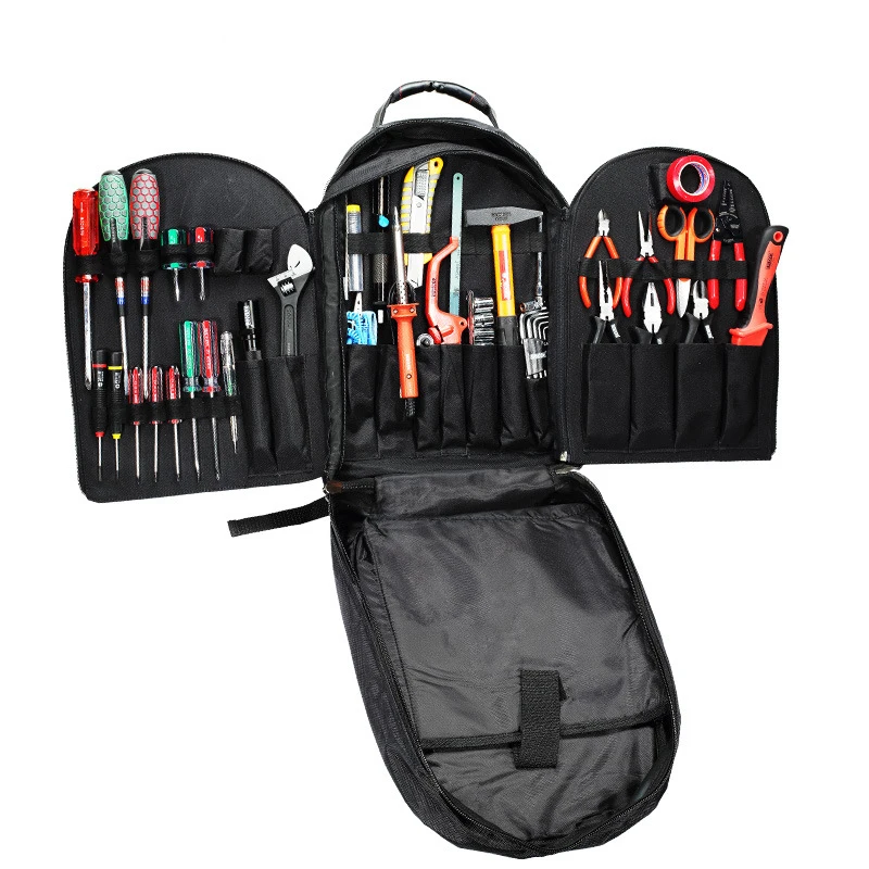 Wholesale New Fashion Hot Sale Tool Bag Heavy Duty Technician Tool Bag Backpack For Electrician