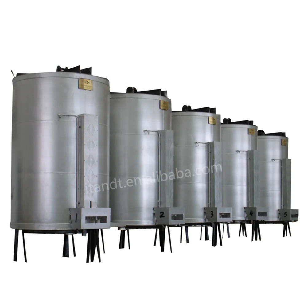Industrial Electrically Forced Fired Convective Bell Type Vacuum Heat Treatment Bright Annealing Furnaces