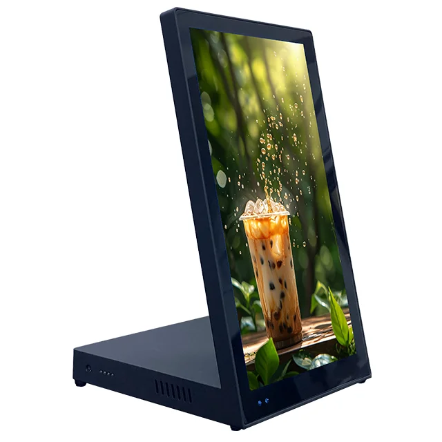 13.3Inch HD Android Tablet With Lcd Advertising Screen Desktop Digital Signage For Hotel Banking Tablet Indoor Video Display