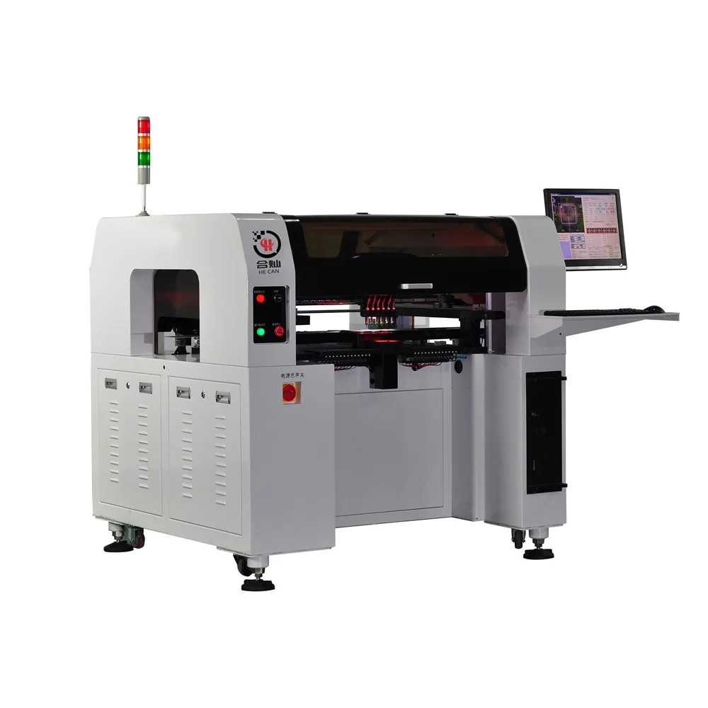 Dependable SMD/LED Components Equipment HC H6 SMT Pick and Place Machine manual smd machine with Grinding Miller