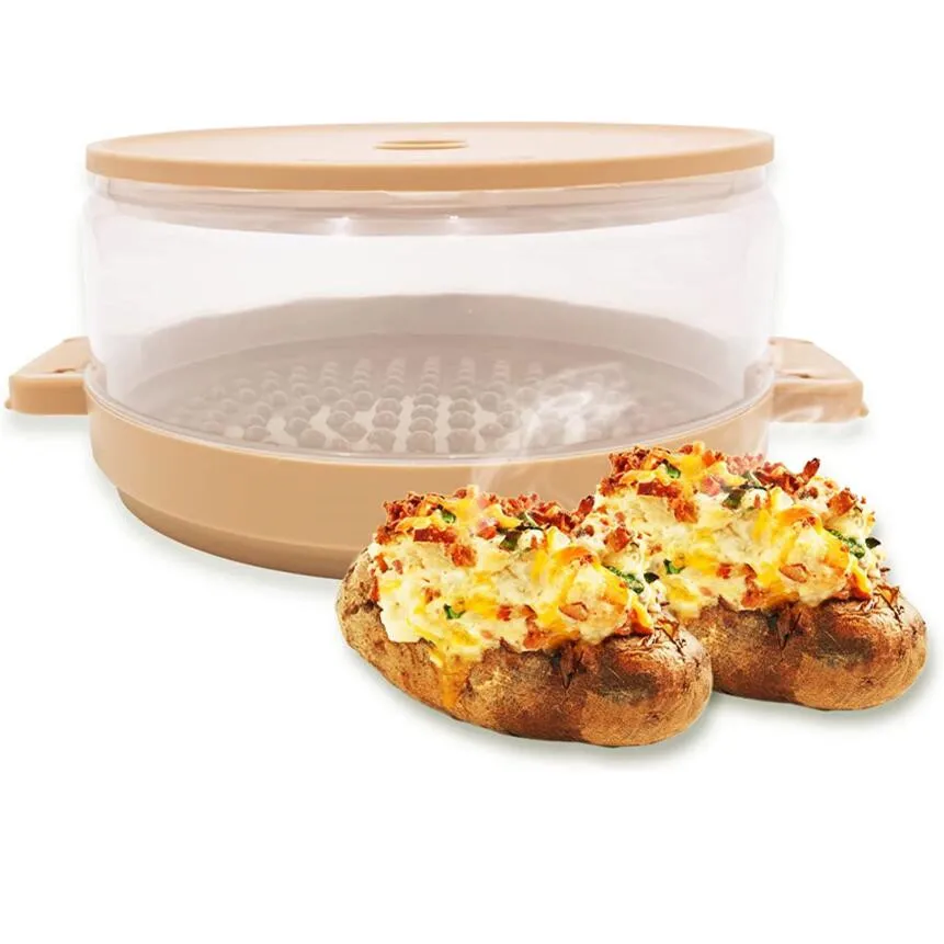 Новый пищевой кухонный магазин для ленивых людей, богие инструменты для приготовления пищи, барбекю, стойка для картофеля, жестяная коробка для запеченного картофеля